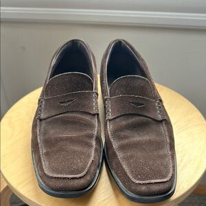 Tod’s Men's Brown Suede Loafers
